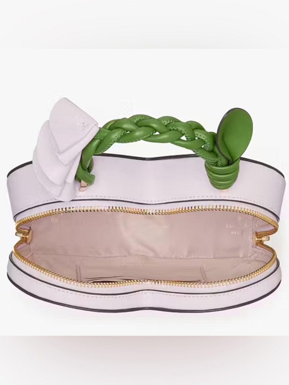 FACTORY SEALED! Kate Spade ♠️ Love Shack Flora Heart 💜 Pale Amethyst Crossbody - Picture 4 of 8
